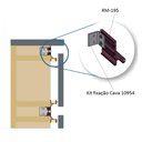 Ver imagem 2 de Perfil Alumínio Tipo Cava Rm-195 Barra 03 Metros Supra Natural Rometal 01 Unidade
