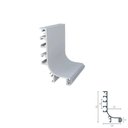 Ver imagem 1 de Perfil Alumínio Tipo Cava Rm-195 Barra 03 Metros Supra Natural Rometal 01 Unidade