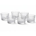 Ver imagem 1 de Jogo 6 Copos Whisky Vidro 300ml Redondo Baixo Drinks Água Suco Bar Mesa