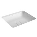 Ver imagem 3 de Cuba de Embutir para Banheiro Retangular 50cm Slim Branca - Deca
