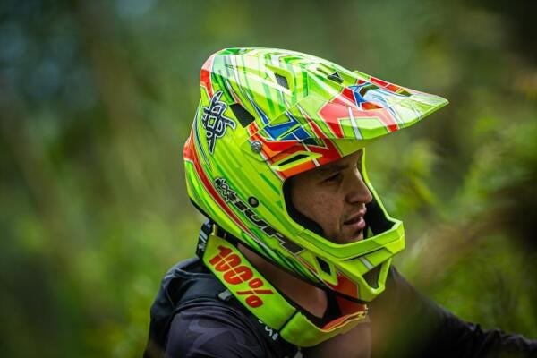 Capacete HUPI DH-3 Amarelo Neon, Cor: AMARELO NEON, Tamanho: GG - 4