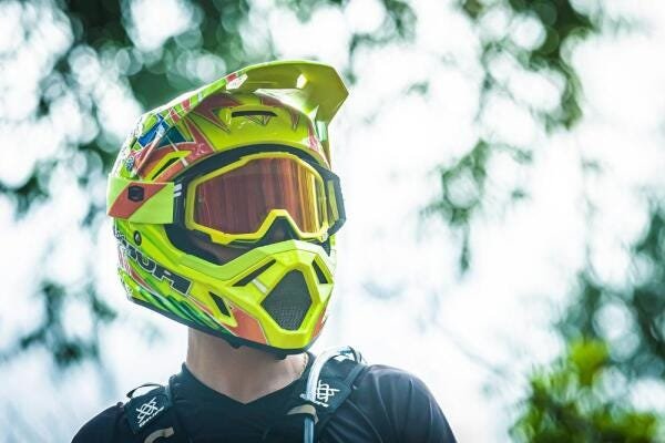 Capacete HUPI DH-3 Amarelo Neon, Cor: AMARELO NEON, Tamanho: GG - 5