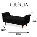 Ver imagem 2 de Recamier Sofá Quarto Namoradeira 2 Lugares Grécia