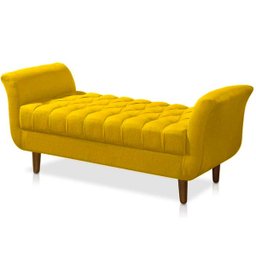 Recamier Sofá Quarto Namoradeira 2 Lugares Grécia - 1