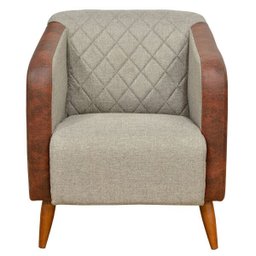 Kit 2 Poltronas Cadeira Decorativa Silmara Luxo Composê para Sala Estar Escritório Espera Recepção - 2