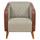 Ver imagem 2 de Kit 2 Poltronas Cadeira Decorativa Silmara Luxo Composê para Sala Estar Escritório Espera Recepção