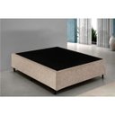 Ver imagem 3 de Base Box Viúva Santo Box Suede Bege 40x128x188
