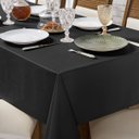 Ver imagem 2 de Toalha de Mesa 6 Lugares Térmica Impermeável 1,40 M X 2,00 M Preto