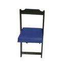 Ver imagem 3 de Conjunto Dobrável 120x70 com 4 Cadeiras Estofadas Azul