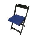 Ver imagem 4 de Conjunto Dobrável 120x70 com 4 Cadeiras Estofadas Azul