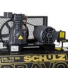 Compressor de Ar Mono 3 Hp 15 Pés 200 Litros 110/220v Bravo - Schulz-csl-15br/200 - 2