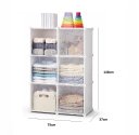 Ver imagem 6 de Guarda Roupa 6 Portas Armario Modular Organizador