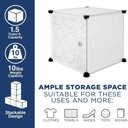 Ver imagem 3 de Guarda Roupa 6 Portas Armario Modular Organizador