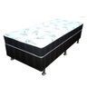 Cama Box Conjugado Solteiro Santo Box Espuma D23 53x88x188 - 1