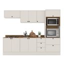 Ver imagem 6 de Cozinha Completa 270cm com Torre Quente Off White Branco Yescasa