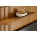 Ver imagem 4 de Painel para Tv Aurora com Bancada Suspensa e Porta Basculante 160,5 Cm Cumaru Liberty Móveis