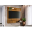 Ver imagem 5 de Painel para Tv Aurora com Bancada Suspensa e Porta Basculante 160,5 Cm Cumaru Liberty Móveis