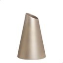 Ver imagem 3 de Vaso de Mesa Pequeno para Decoração Linea Creme 24x15 Cm