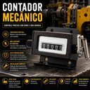 Ver mais imagens de Contador Manual 5 Digitos Mecanico Industrial Producao Costura Controle Voltas Maquinas