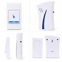 Ver imagem 6 de Campainha sem Fio Residencial Comercial 32 Toques Wireless Longo Alcance para Casa Escritório