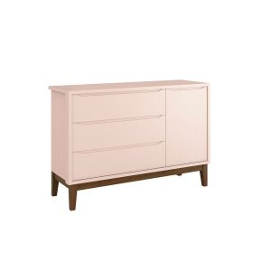 Cômoda Sapateira Classic Rosa Fosco - Reller