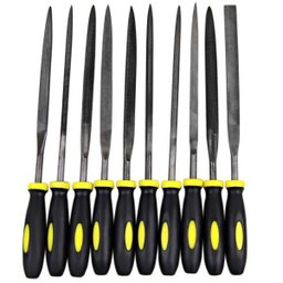 JOGO DE LIMAS SERRALHEIRO 10 PECAS 160MM BLACK JACK - 1