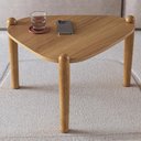Ver imagem 2 de Mesa de Centro para Sala de Estar Pés Madeira Alta Trium A03 Hanover Roble - Lyam Decor