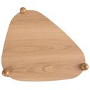 Ver imagem 6 de Mesa de Centro para Sala de Estar Pés Madeira Alta Trium A03 Hanover Roble - Lyam Decor
