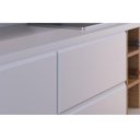 Ver imagem 4 de Rack Bancada Noronha 1.8 Off White Matte Freijó – Colibri