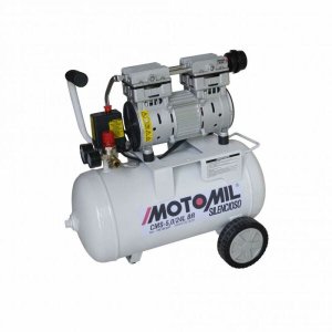 Compressor Motomil Silencioso Cms-5/24br 120psi 220v