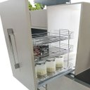 Ver imagem 1 de Despensa Jomer 8679 R1 Mini Deslizante 235x495x460