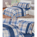 Ver imagem 4 de Edredão super king coleção naturale dupla face metelado 280cm 240cm confortável