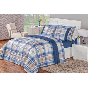 Edredão super king coleção naturale dupla face metelado 280cm 240cm confortável