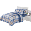 Ver imagem 3 de Edredão super king coleção naturale dupla face metelado 280cm 240cm confortável