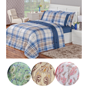 Ver imagem 6 de Edredão super king coleção naturale dupla face metelado 280cm 240cm confortável