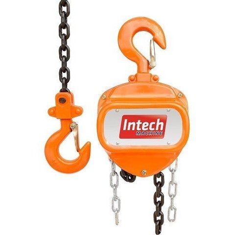 TALHA MANUAL 1TON 5MTS DE CORRENTE INTECH MACHINE LIFT510