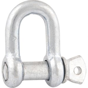 Manilha Para Cabo De Aço 3/4" Reta Leve Galvanizado - Vonder