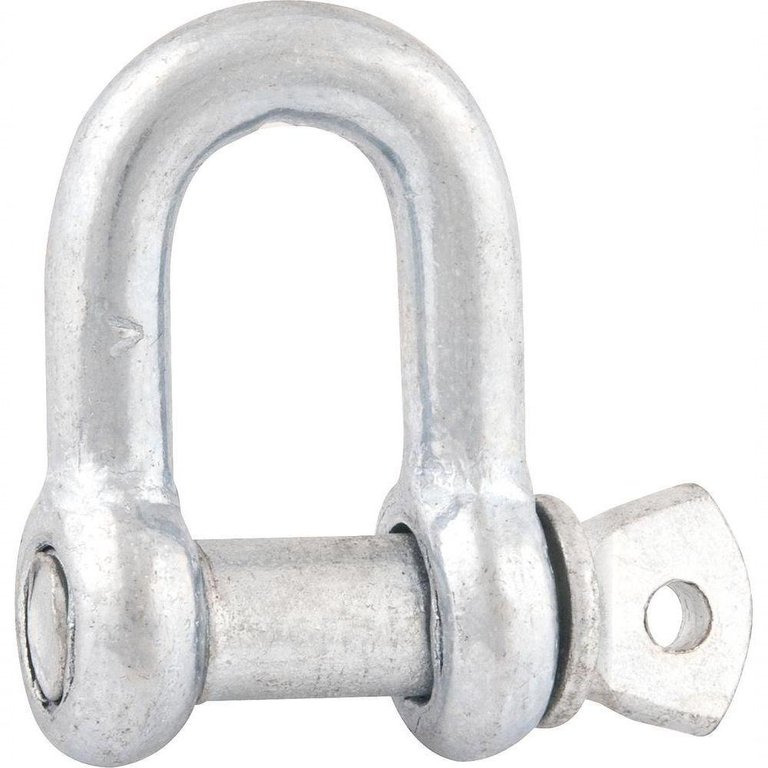 Manilha Para Cabo De Aço 3/4" Reta Leve Galvanizado - Vonder