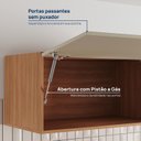 Ver imagem 6 de Armário Aéreo Planejado 1 Porta Basculante 80cm Aroeira CabeCasa MadeiraOriginals Cinza/Sereno/Cedro