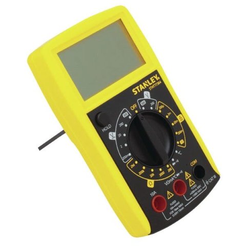 Multimetro Stanley Digital C/Senso R Temp+Beep Son.