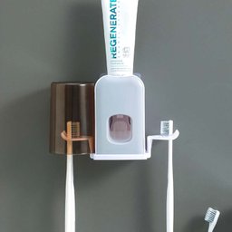Dispenser Aplicador Creme Dental Suporte 4 Escovas - 3