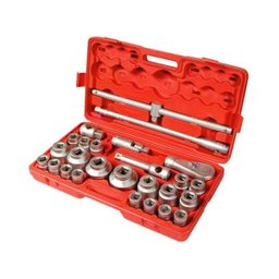 JOGO DE SOQUETE 3/4 POL., 21 - 62 MM 26 PCS CX PLASTICA//MTX - 1