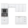 Cozinha Modulada Nova York 4 Peças Branco Hp - Henn - 1