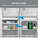 Ver mais imagens de Geladeira Inverse Frost Free 416l Inverter Cor Inox Midea Mdrb593fgd463 - Bivolt