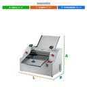 Ver imagem 2 de Cilindro Sovador Prof 40cm Cr Branco 2 Manip 1/2cv Bivolt - Malta