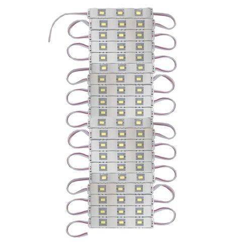 100 pçs Módulo de Led Alta Potencia 1,7w Branco Frio