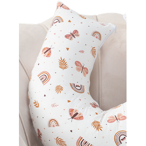 Almofada Amamentação Bebê 100% Algodão Percal 200 Fios Moderninhos:hippie Chic