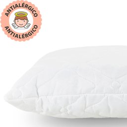 Kit 2 Travesseiros Flocos De Espuma Viscoelástica Antialérgico Macio NASA 50x70x14cm - BF Colchões - 3