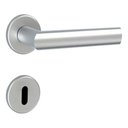 Ver imagem 1 de Conjunto Fechadura 892 Interna Inox Lixado