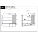 Ver imagem 4 de Painel Suspenso Tocantins 1.8 P/ Tv 65'' com Detalhes Ripados e Prateleira Off White Freijó - Colibr